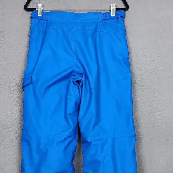 Columbia Ice Slope II Snow Pants Youth Large Blue Insulated Ski Winter Nylon - Picture 9 of 16